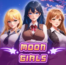 Moon Girls nyerőgép webp